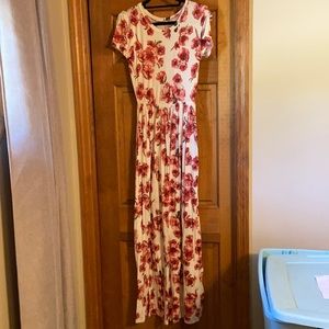 Maxi maternity dress